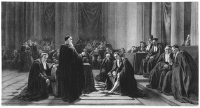 Il grande sinedrio degli Israeliti francesi, 4 febbraio 1807 da Edouard Moyse